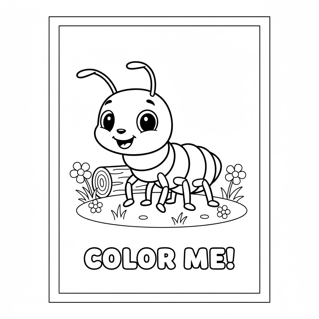 Termite Coloring Page